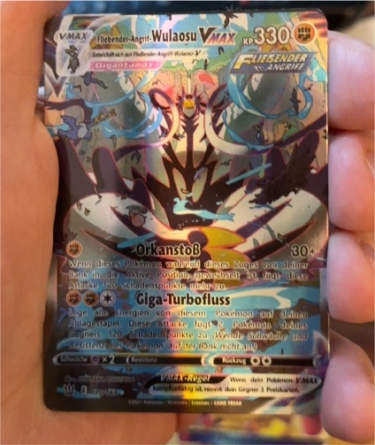 2021 Pokémon TCG S-Chinese Rapid Strike Urshifu VMAX #165 — front