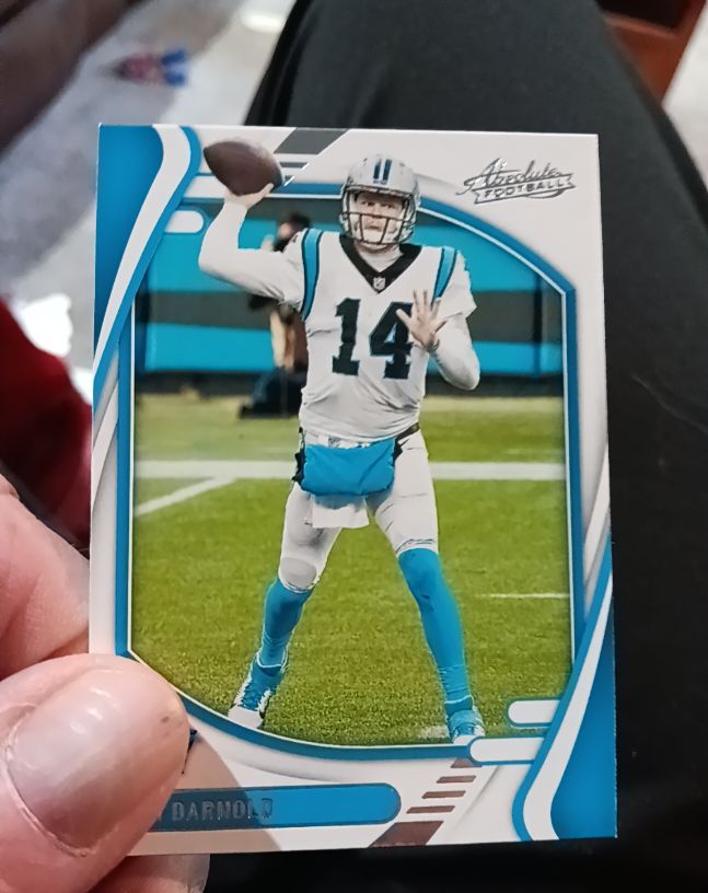 2021 Panini Absolute #89 Sam Darnold — front