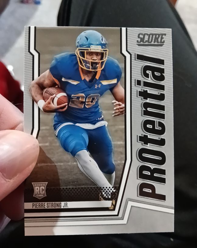 2022 Panini Score #P-PS Pierre Strong Jr PROtential — front