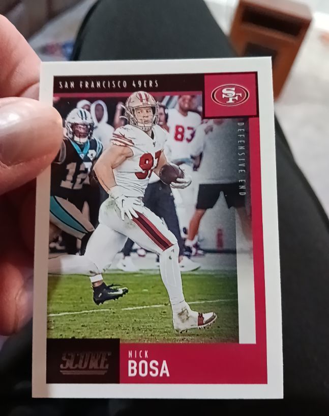 2020 Panini Score #315 Nick Bosa — front