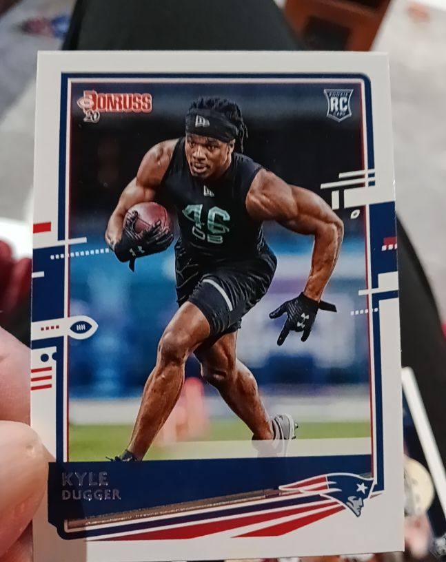 2020 Donruss #290 Kyle Dugger Rookie Card — front