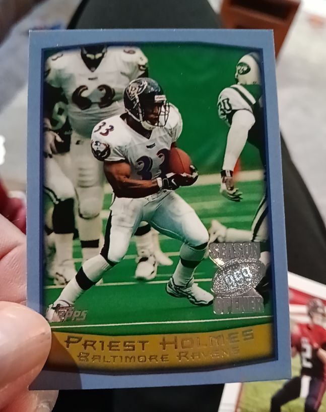 1999 Topps Season Opener #37 Priest Holmes — front