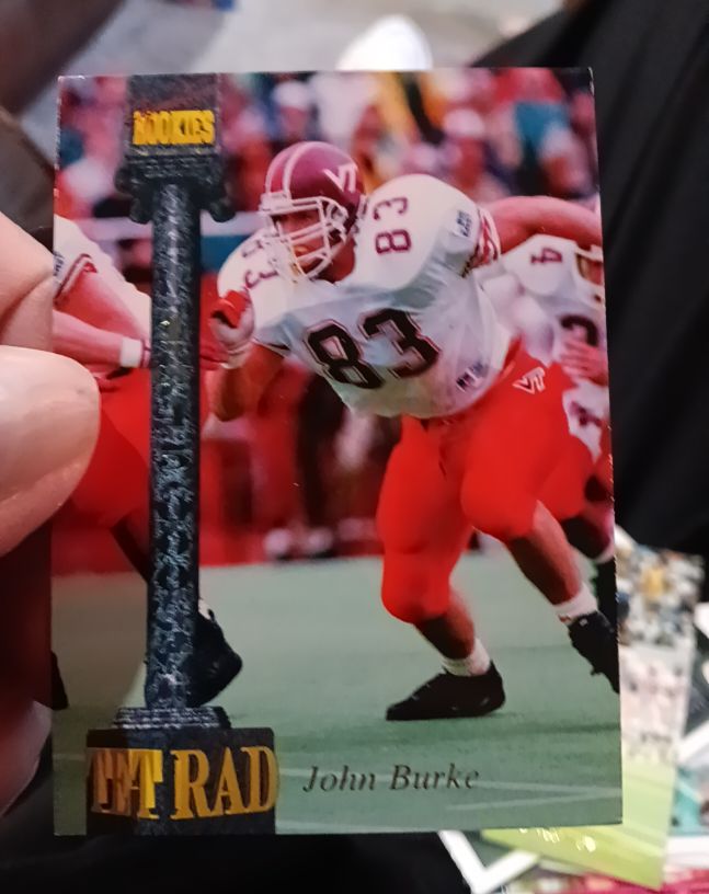 1994 Signature Rookies Tetrad #XXX John Burke — front