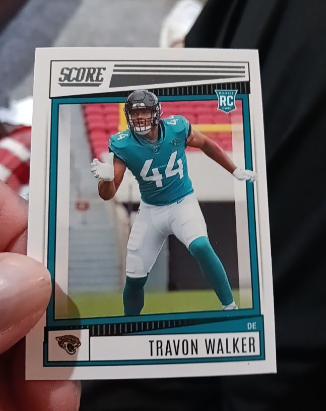 2022 Panini Score #340 Travon Walker — front