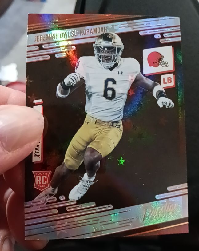 2021 Panini Prestige #249 Jeremiah Owusu-Koramoah — front