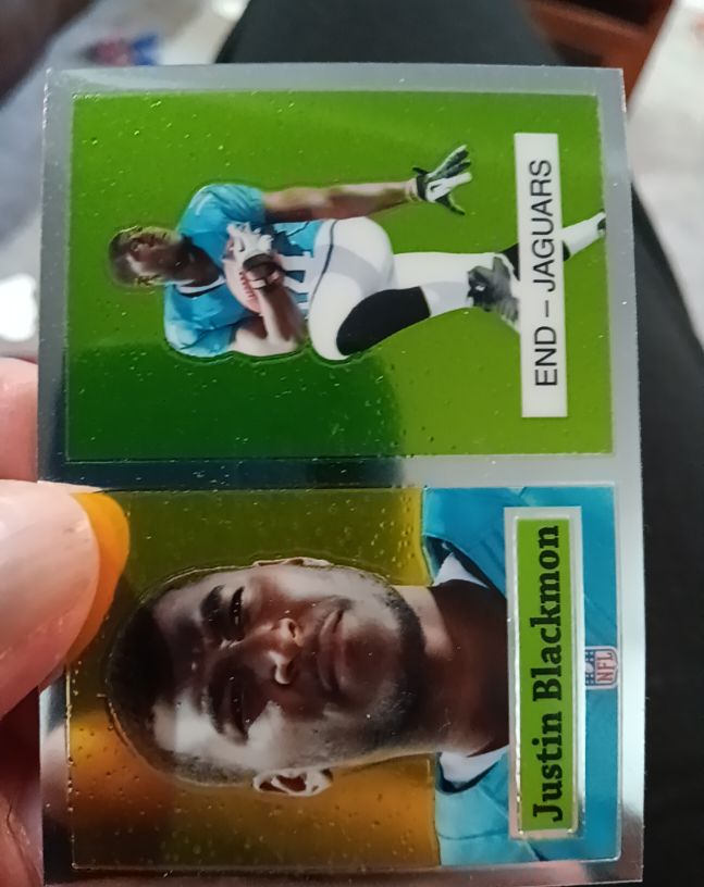 2012 Topps Justin Blackmon #10 Jacksonville Jaguars — front