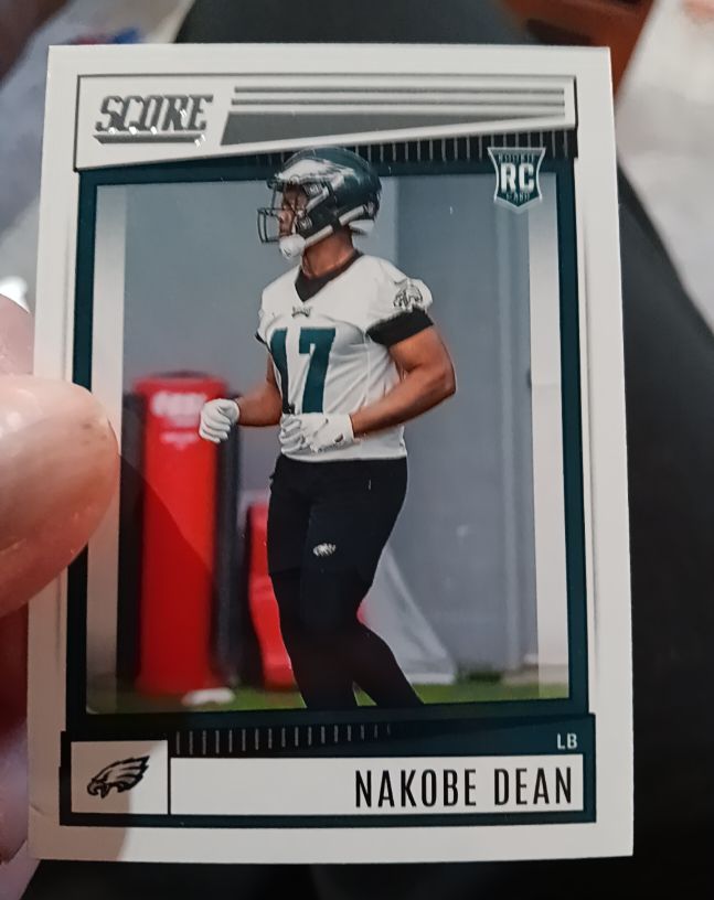 2022 Panini Score #351 Nakobe Dean — front
