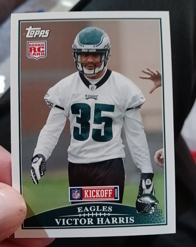 2009 Topps Kickoff #165 Victor Harris — front