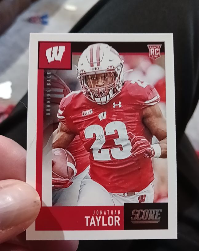 2020 Panini Score #385 Jonathan Taylor — front