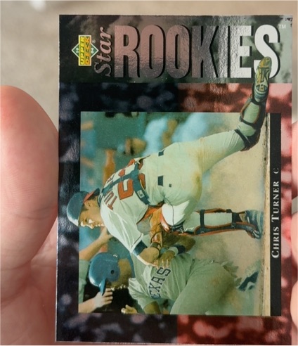 1994 Upper Deck #29 Chris Turner Star Rookies — front
