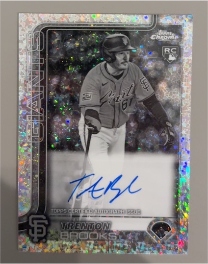 2025 Topps Chrome #RA-TB Trenton Brooks — front