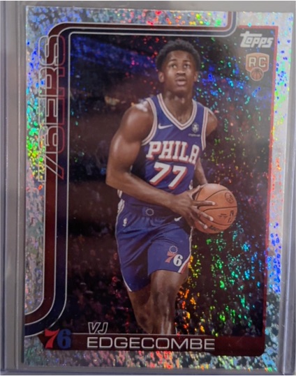 2025-26 Topps #203 VJ Edgecombe — front