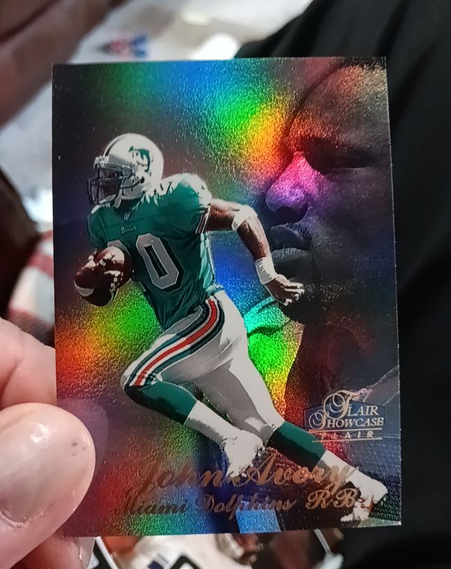 1998 Fleer Flair Showcase John Avery — front
