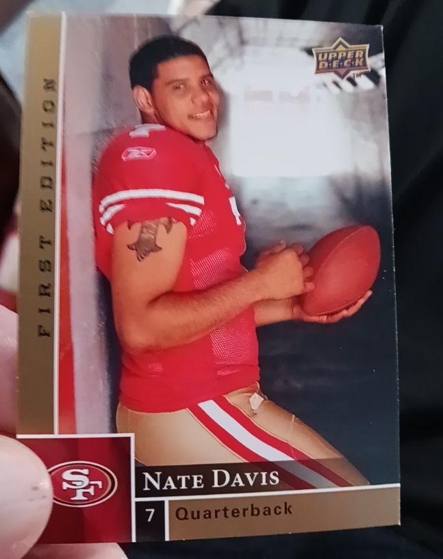 2009 Upper Deck First Edition #163 Nate Davis — front
