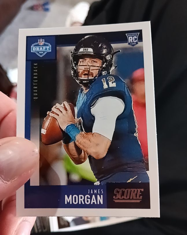 2020 Panini Score #359 James Morgan — front