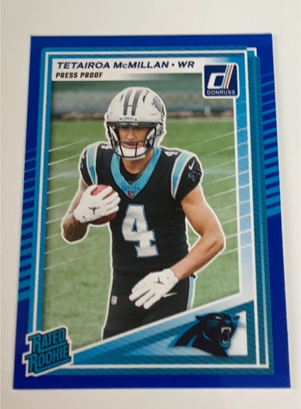 2025 Panini Donruss #314 Tetairoa McMillan — front
