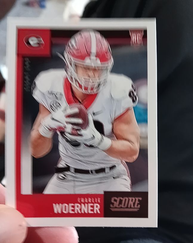 2020 Panini Score #401 Charlie Woerner RC — front