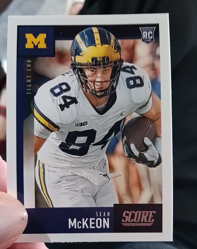 2020 Score #410 Sean McKeon — front