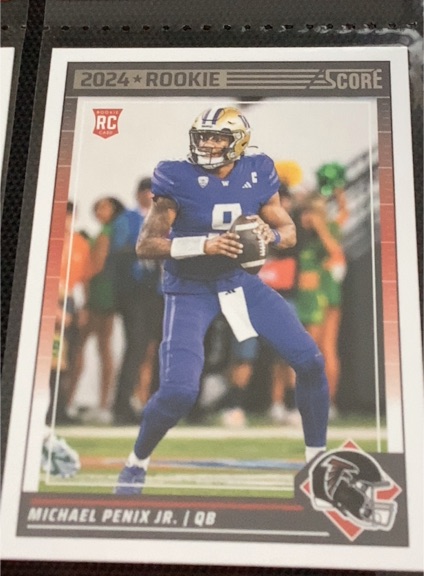 2024 Panini Score #323 Michael Penix Jr. — front