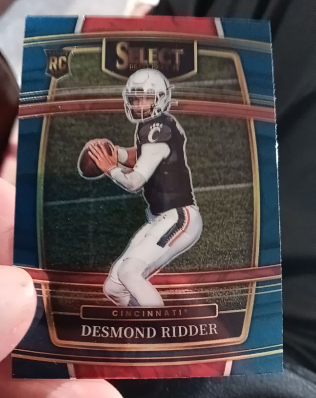 2022 Panini Select Draft Picks #17 Desmond Ridder — front
