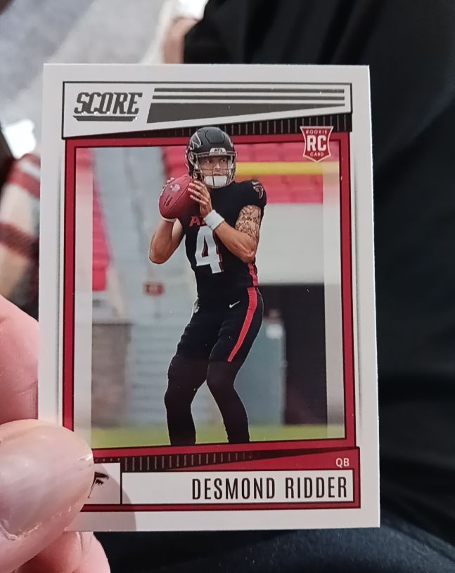 2022 Panini Score #303 Desmond Ridder — front