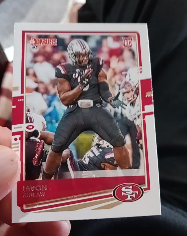 2020 Donruss #265 Javon Kinlaw — front