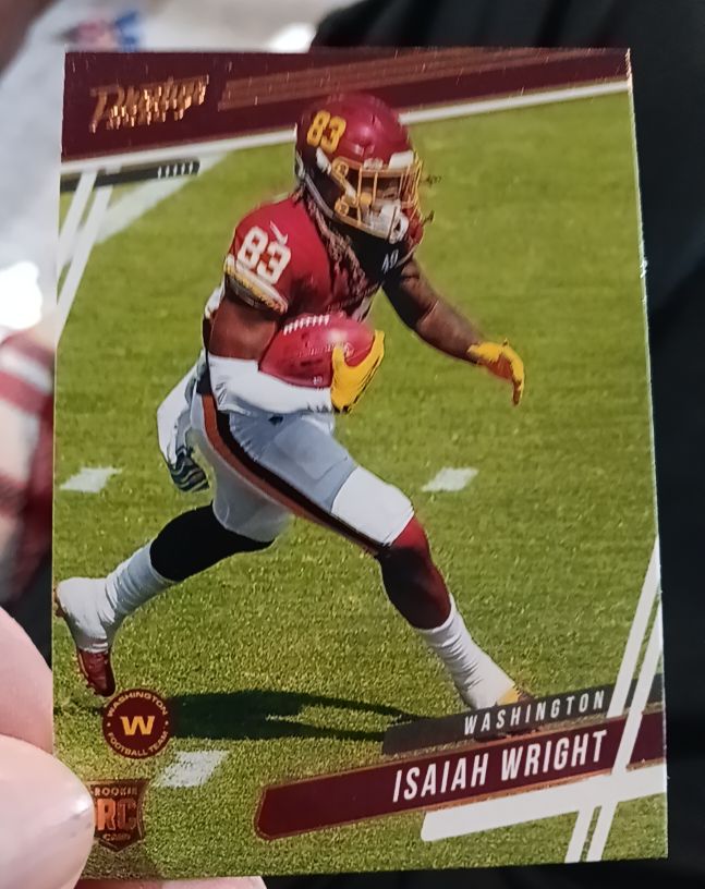 2020 Panini Chronicles Prestige #316 Isaiah Wright — front