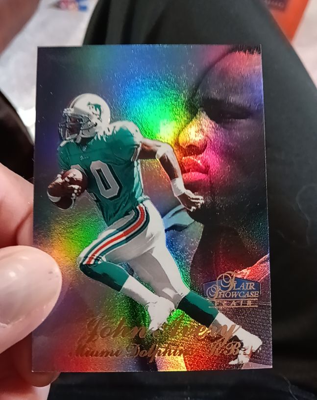 1998 Flair Showcase #25 John Avery — front
