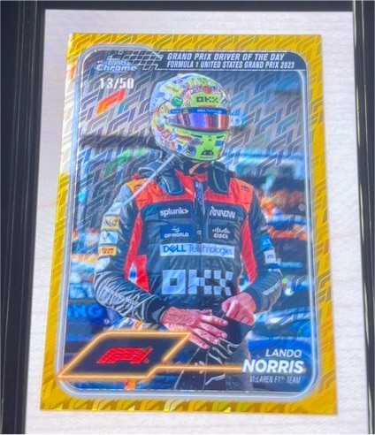 2024 Topps Chrome Formula 1 #176 Lando Norris — front