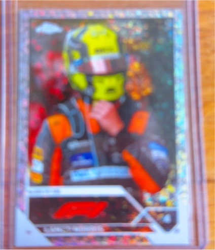 2023 Topps Chrome Formula 1 #26 Lando Norris McLaren F1 Team — front