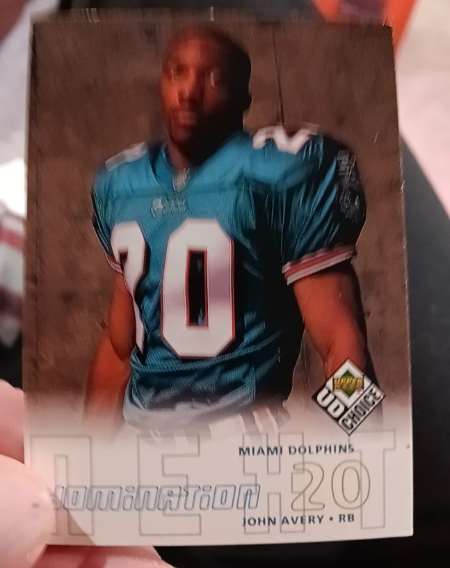 1998 Upper Deck UD Choice #271 John Avery — front