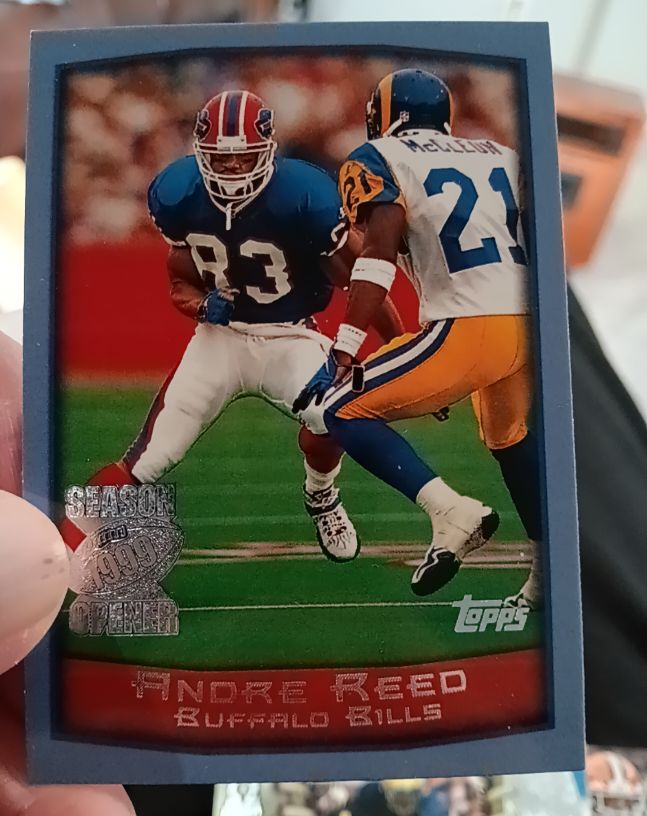 1999 Topps Season Opener #11 Andre Reed — front