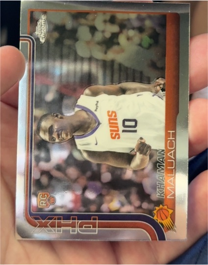 2025-26 Topps Chrome #260 Khaman Maluach — front
