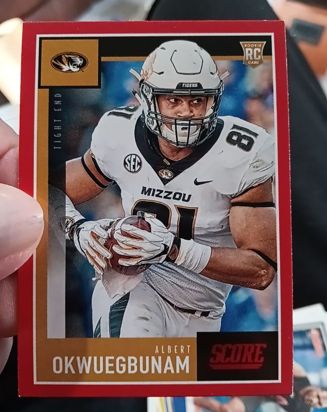 2020 Panini Score #400 Albert Okwuegbunam — front