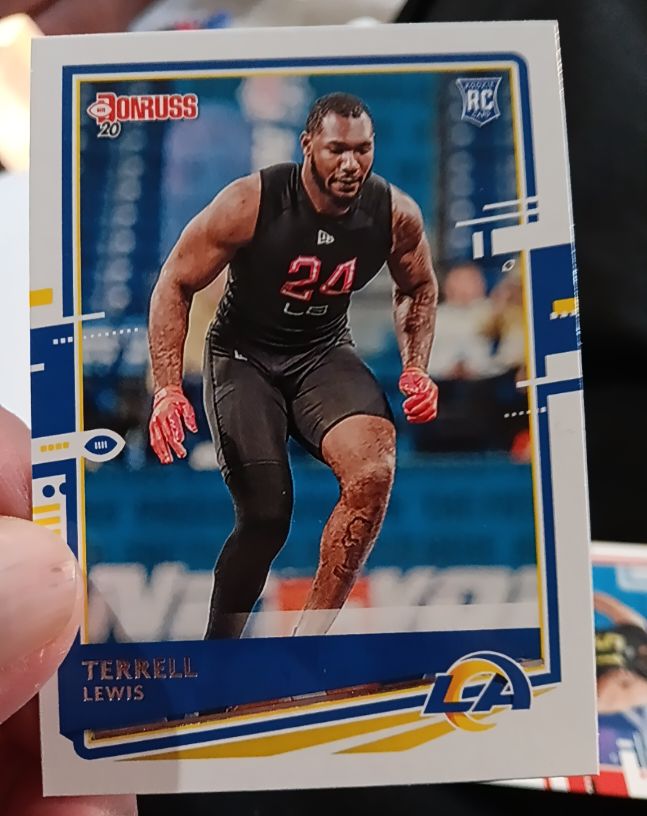 2020 Donruss #291 Terrell Lewis — front