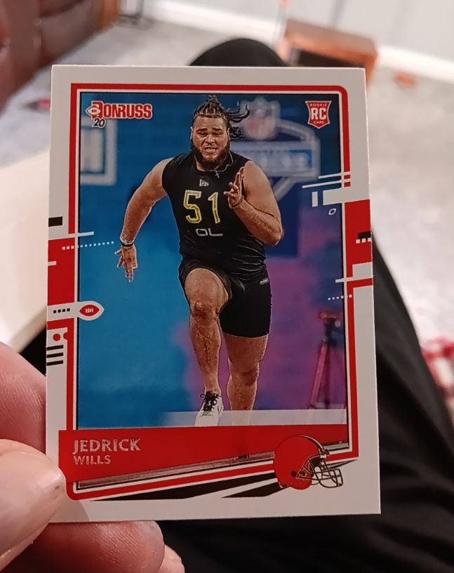2020 Donruss #269 Jedrick Wills — front