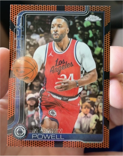 2025-26 Topps Chrome #22 Norman Powell — front