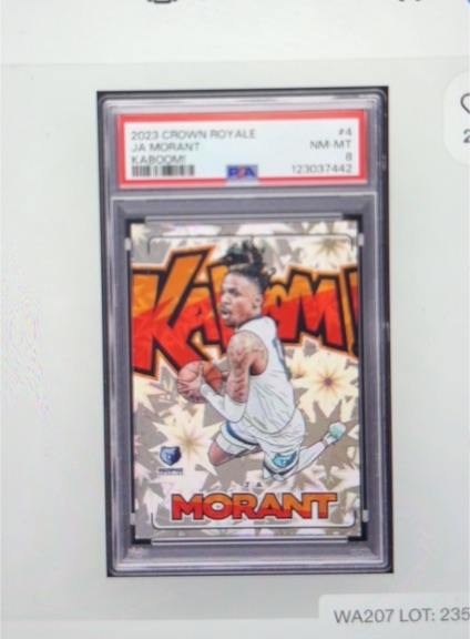 2023 Panini Crown Royale #4 Ja Morant Kaboom — front