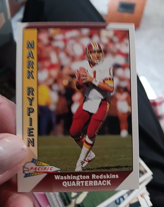 1991 Pacific #531 Mark Rypien — front