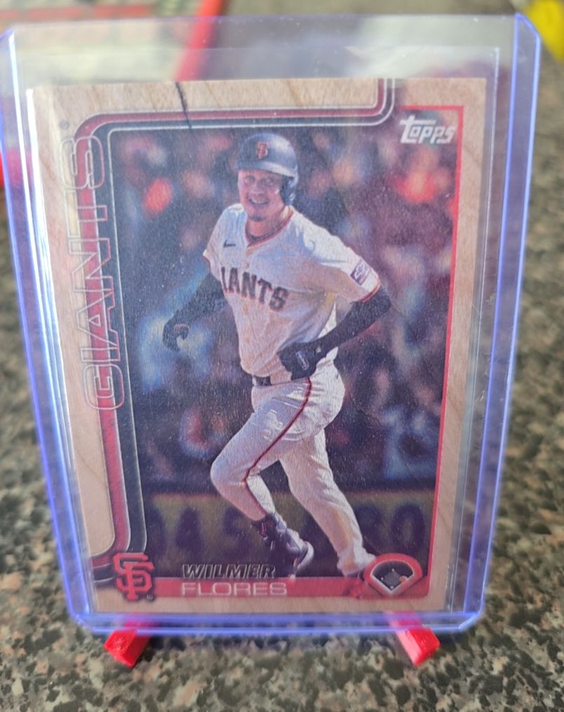 2025 Topps Update Series #US338 Wilmer Flores — front