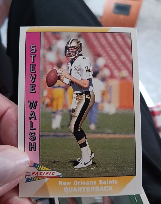 1991 Pacific #339 Steve Walsh — front