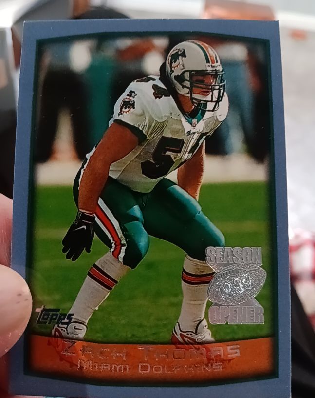 1999 Topps Season Opener #151 Zach Thomas — front