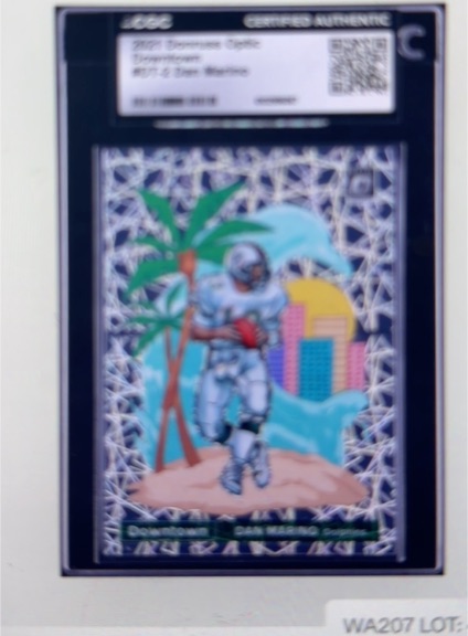 2021 Panini Donruss Optic Downtown #DT-2 Dan Marino — front