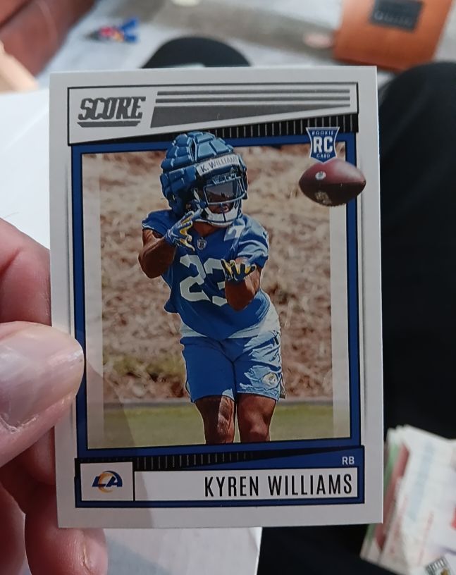 2022 Panini Score #332 Kyren Williams — front