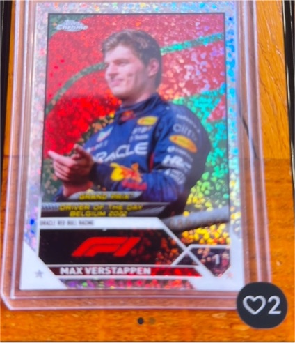 2023 Topps Chrome Formula 1 #179 Max Verstappen — front