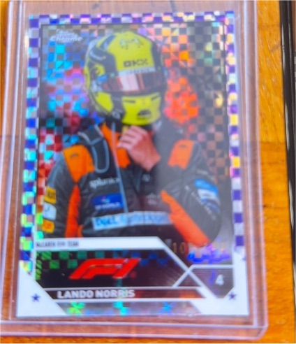2023 Topps Chrome Formula 1 #26 Lando Norris — front