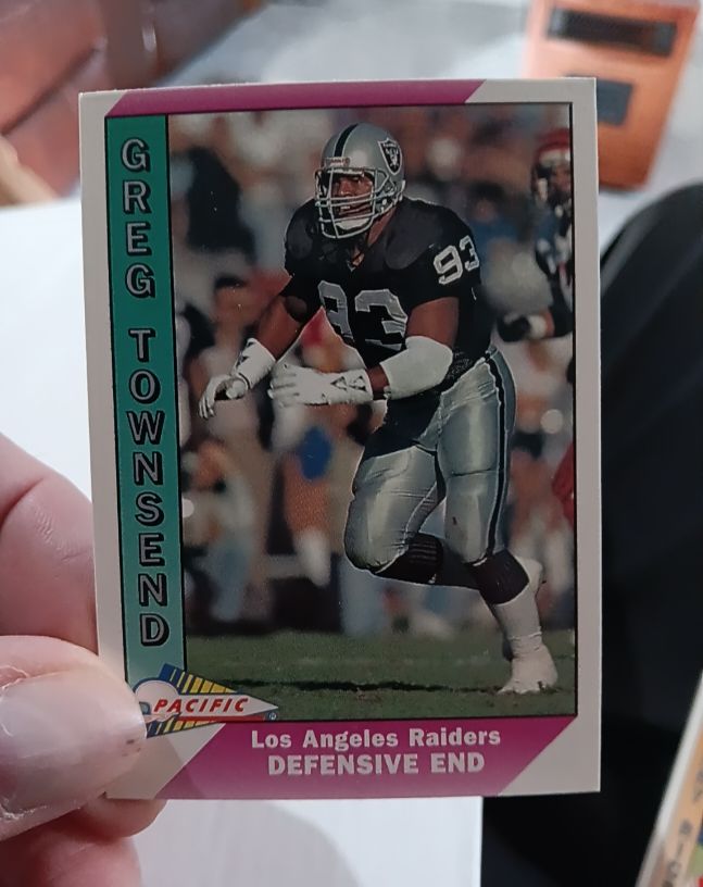 1991 Pacific #241 Greg Townsend — front