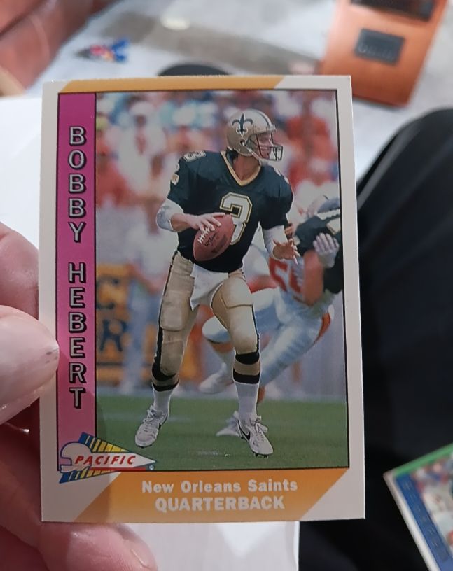1991 Pacific #326 Bobby Hebert — front