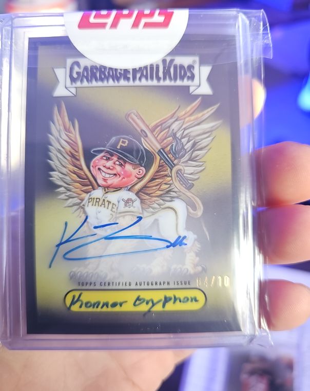 2025 Bowman Chrome Garbage Pail Kids #BGP-34 Konnor Gryphon — front