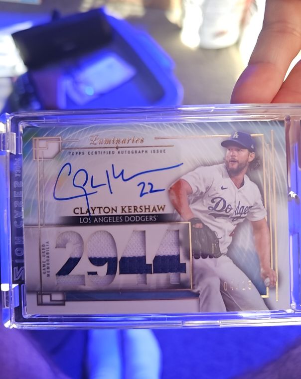 2024 Topps Luminaries #Clayton Kershaw — front